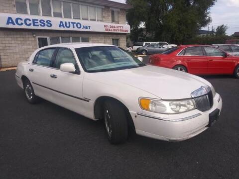1998 Lincoln Town Car for sale at Access Auto in Salt Lake City UT