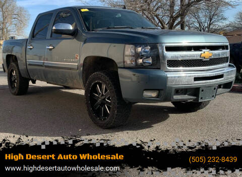 2011 Chevrolet Silverado 1500 for sale at High Desert Auto Wholesale in Albuquerque NM