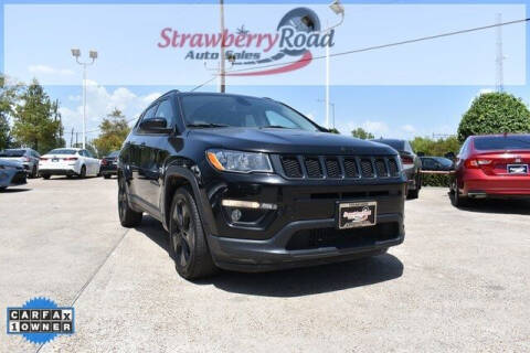 2020 Jeep Compass for sale at Strawberry Road Auto Sales in Pasadena TX