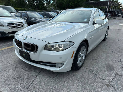 2012 BMW 5 Series for sale at America Auto Wholesale Inc in Miami FL