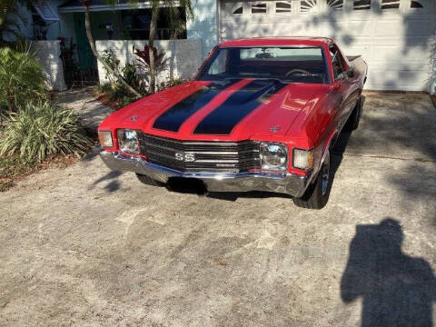 1972 Chevrolet El Camino for sale at Classic Car Deals in Cadillac MI