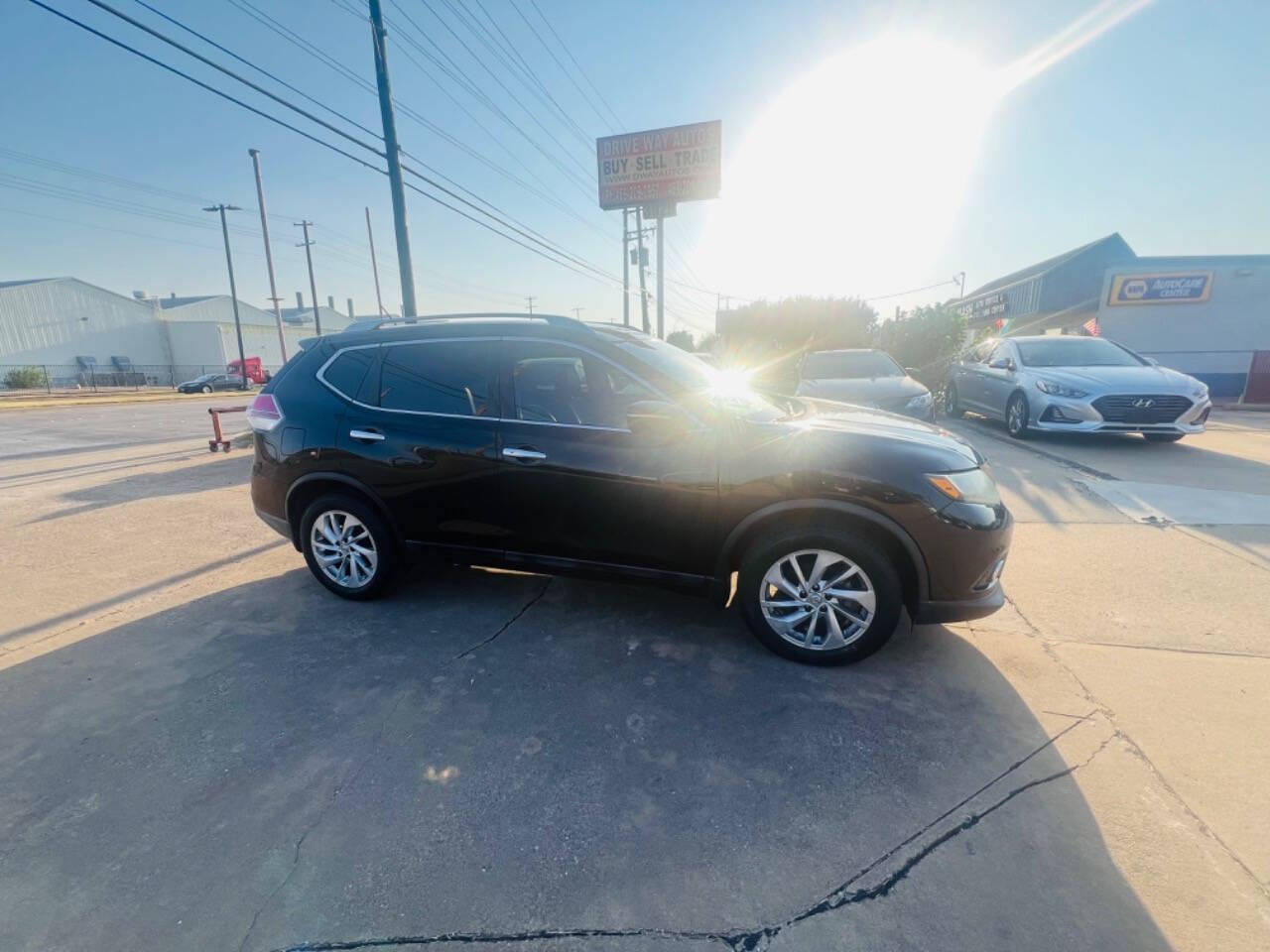 2014 Nissan Rogue for sale at Drive Way Autos in Garland, TX