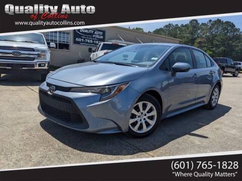 2021 Toyota Corolla for sale at Quality Auto of Collins in Collins MS