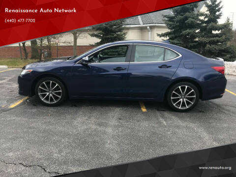 2015 Acura TLX for sale at Renaissance Auto Network in Warrensville Heights OH
