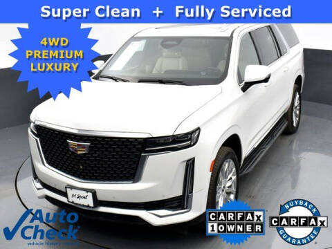 2021 Cadillac Escalade ESV for sale at CTCG AUTOMOTIVE in Newark NJ