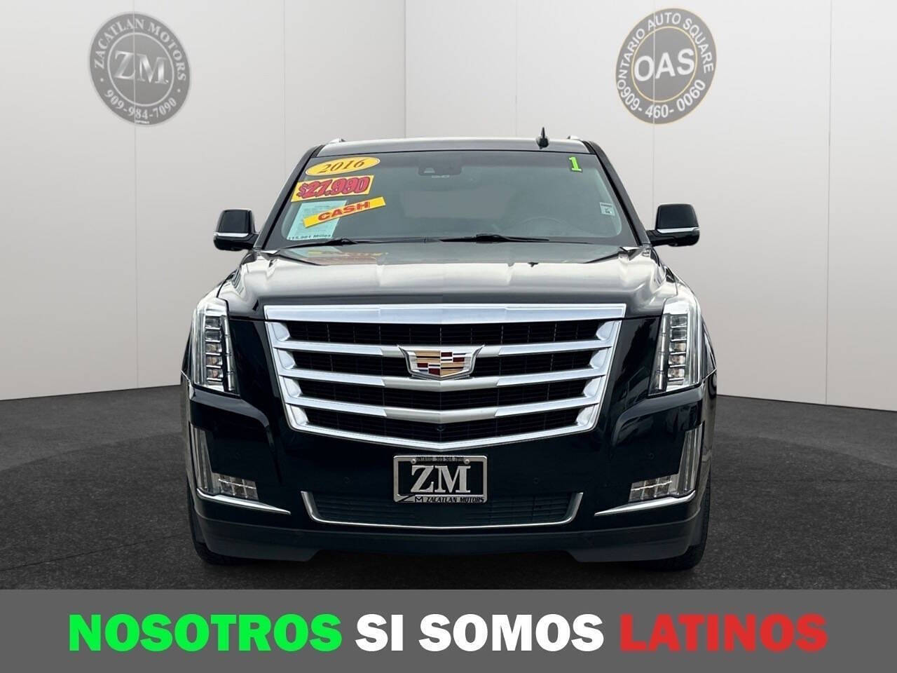 2016 Cadillac Escalade for sale at Zacatlan Motors in Ontario, CA