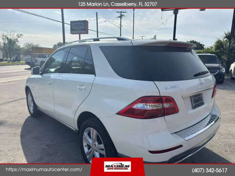 2012 Mercedes-Benz M-Class ML 350