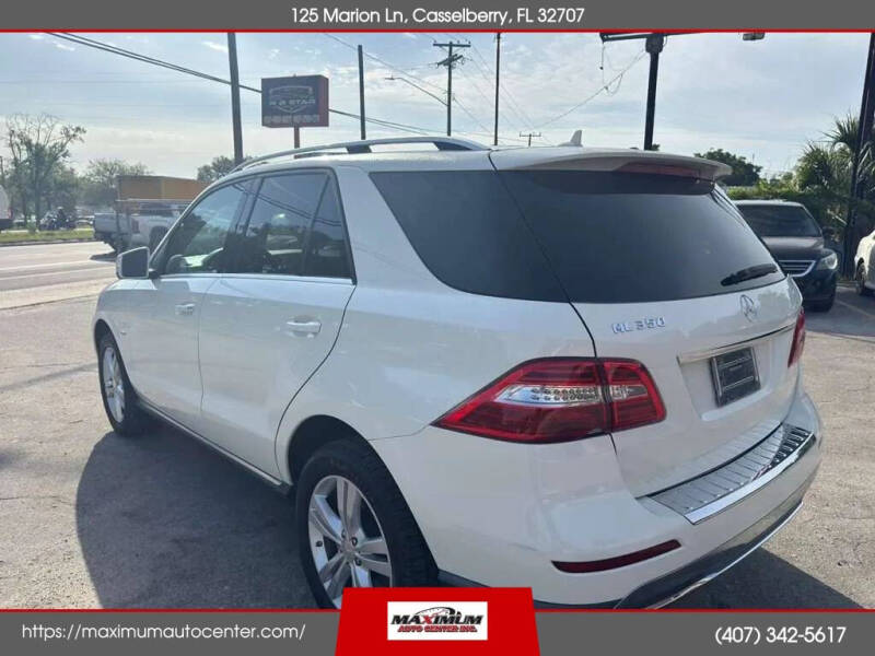 2012 Mercedes-Benz M-Class ML 350