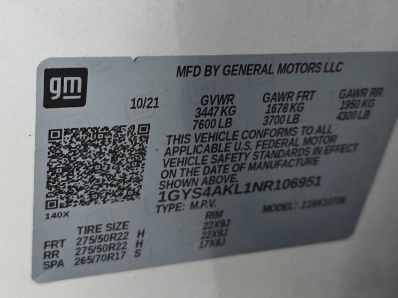 2022 Cadillac Escalade Luxury