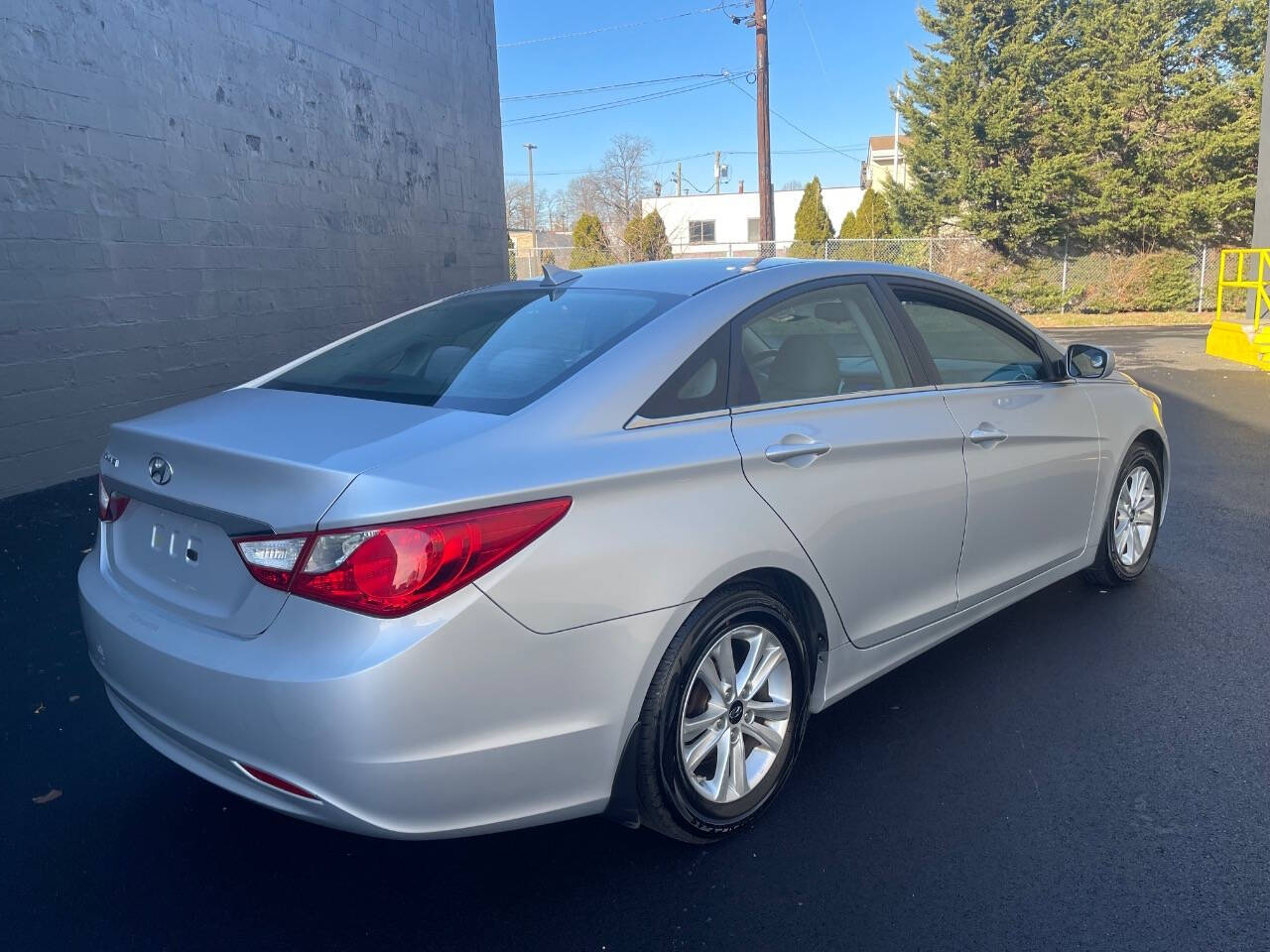 2013 Hyundai SONATA for sale at M & P Auto Sales in Saddle Brook, NJ