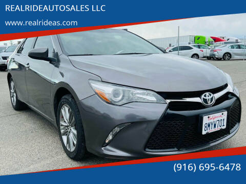 2017 Toyota Camry for sale at REALRIDEAUTOSALES LLC in Sacramento CA