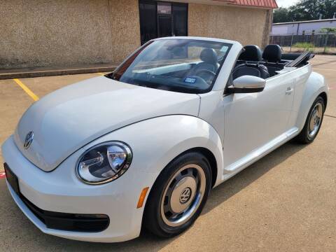 2016 Volkswagen Beetle Convertible for sale at Dynasty Auto in Dallas TX