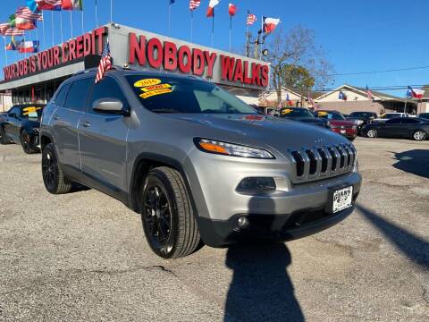 2016 Jeep Cherokee for sale at Giant Auto Mart in Houston TX