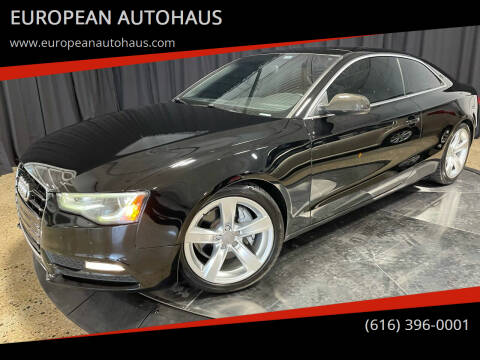 2014 Audi A5 for sale at EUROPEAN AUTOHAUS in Holland MI