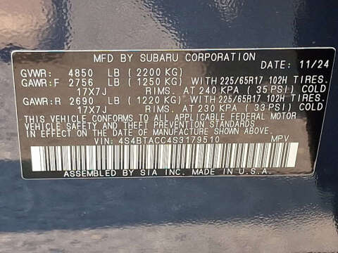 2025 Subaru Outback Premium