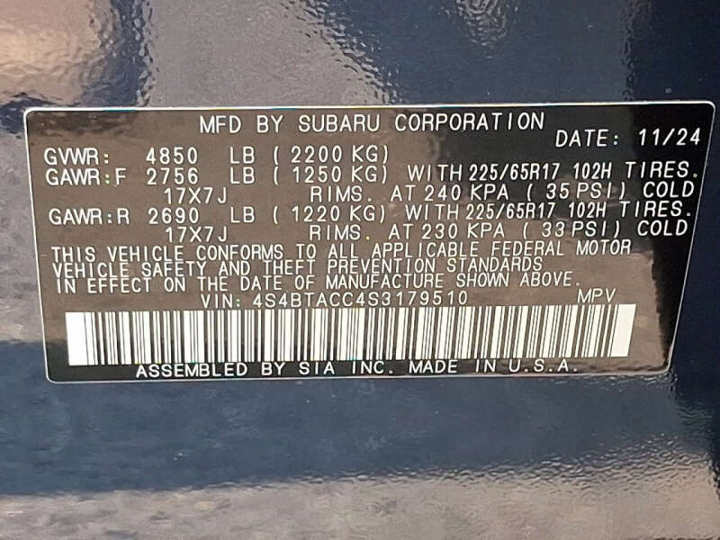 2025 Subaru Outback Premium