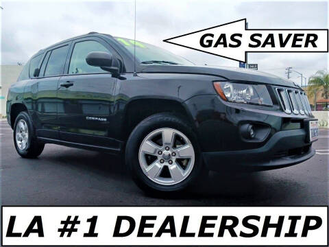 2014 Jeep Compass for sale at ALL STAR TRUCKS INC in Los Angeles CA