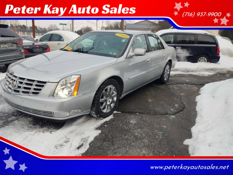 2009 Cadillac DTS for sale at Peter Kay Auto Sales in Alden NY