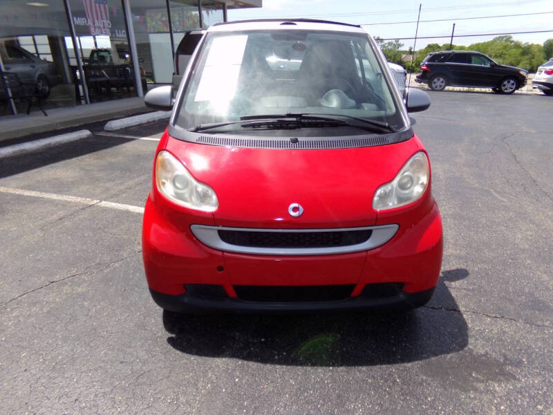 2009 Smart fortwo passion cabriolet
