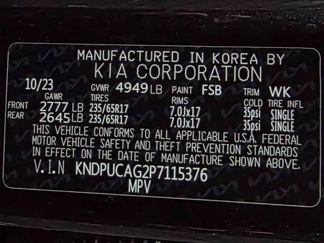 2023 Kia Sportage Hybrid LX