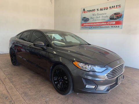 2020 Ford Fusion for sale at Antonio's Auto Sales - Antonio`s 3001 in Pasadena TX