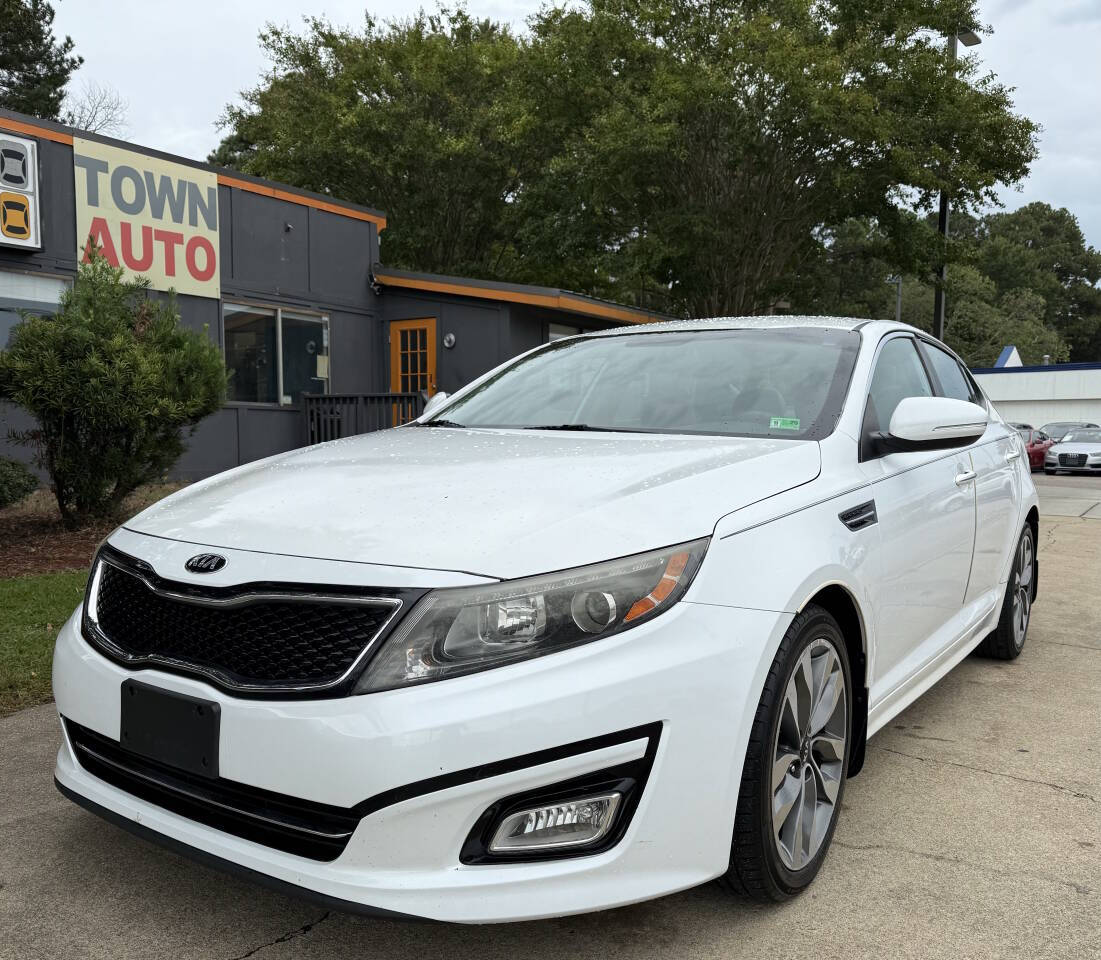 White 2014 Kia Optima SX SX 4dr Sedan 1