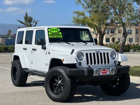 2016 Jeep Wrangler Unlimited for sale at Esquivel Auto Depot Inc in Rialto CA