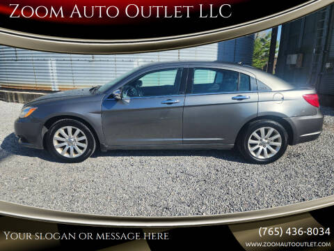 2013 Chrysler 200 for sale at Zoom Auto Outlet LLC in Thorntown IN