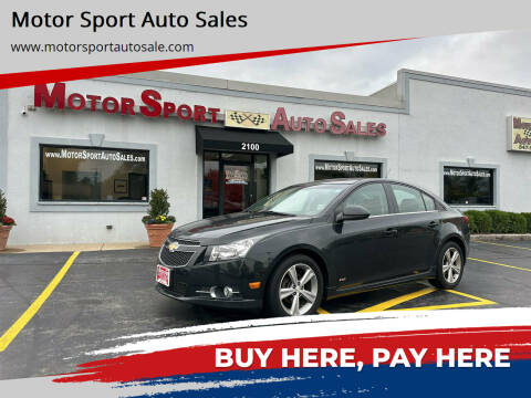 2014 Chevrolet Cruze for sale at Motor Sport Auto Sales in Waukegan IL