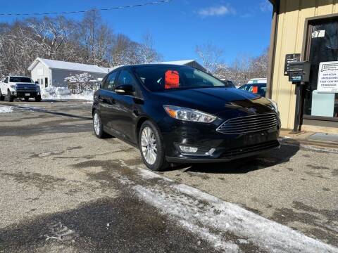 2017 Ford Focus for sale at Desmond's Auto Sales in Colchester CT