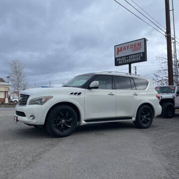 2011 Infiniti QX56 for sale at Hayden Cars in Coeur D Alene ID