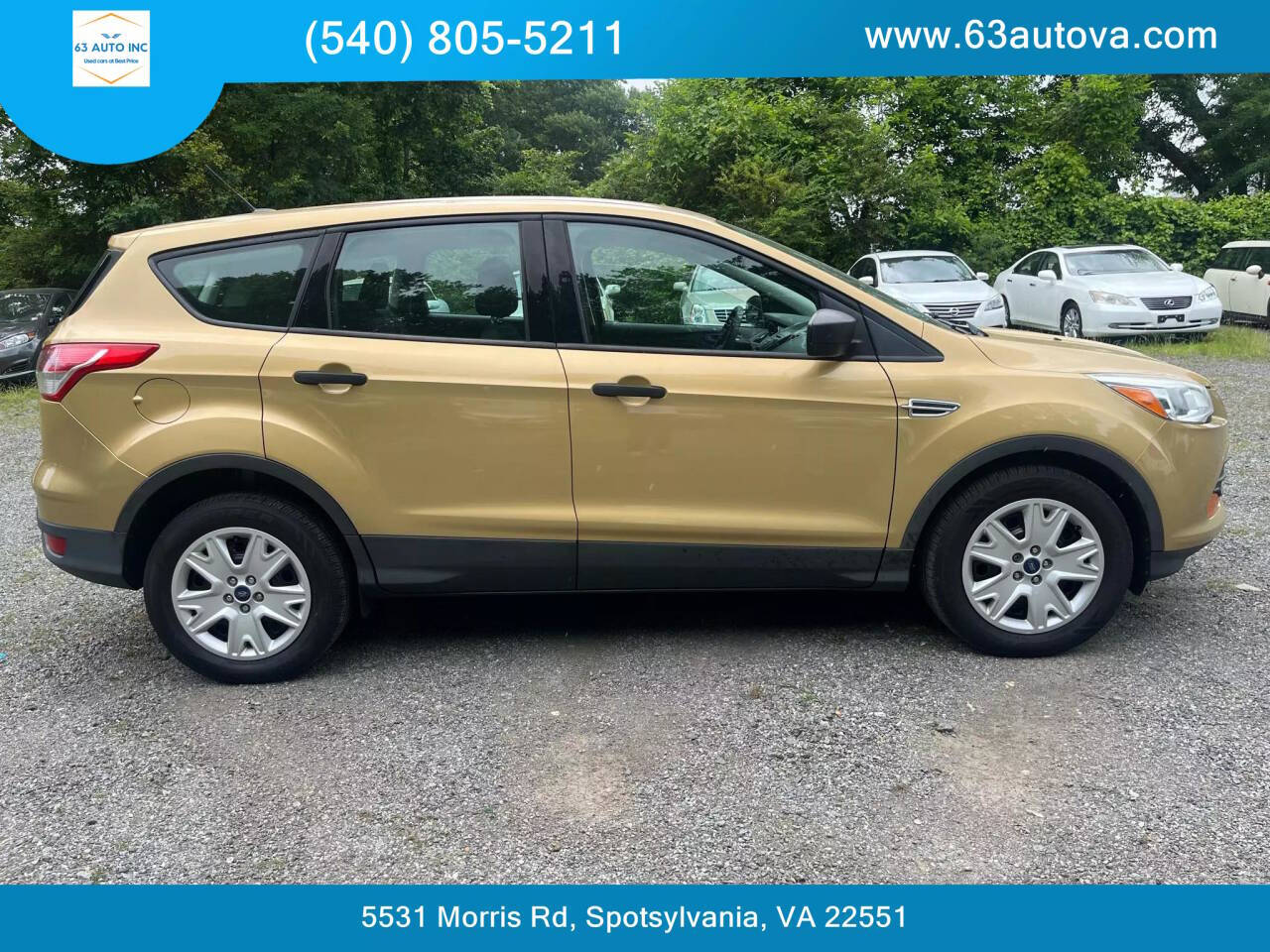 2015 Ford Escape for sale at 63 Auto Inc in Spotsylvania, VA