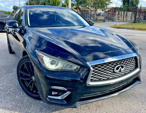 2018 Infiniti Q50 for sale at Vice City Deals in North Miami Beach FL