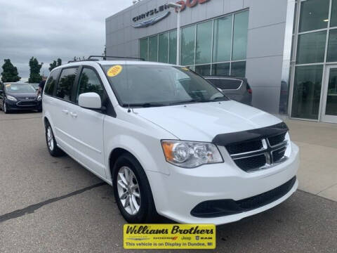 2016 Dodge Grand Caravan for sale at Williams Brothers Pre-Owned Clinton in Clinton MI
