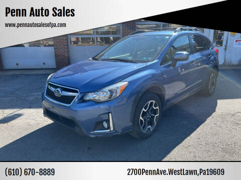 2016 Subaru Crosstrek for sale at Penn Auto Sales in West Lawn PA