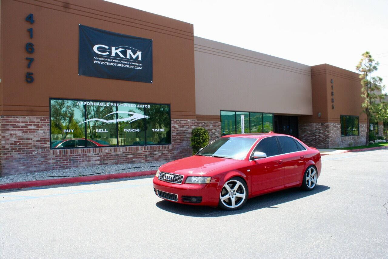 2004 Audi S4 for sale at CK Motors in Murrieta, CA