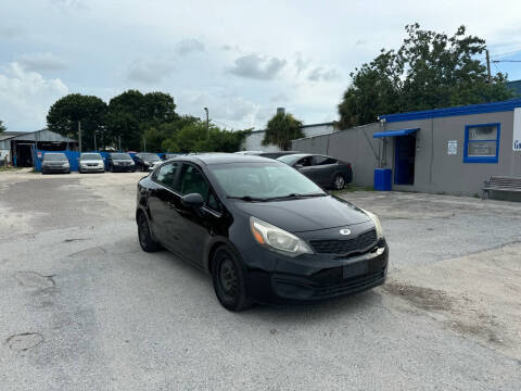 2015 Kia Rio for sale at GOODFELLAS AUTO LLC in Largo FL