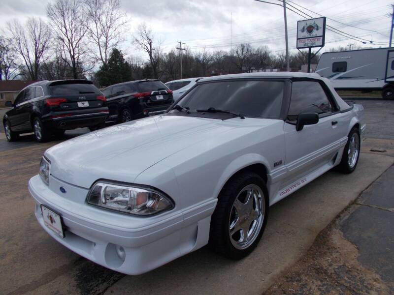 1989 Ford Mustang for sale at High Country Motors in Mountain Home AR