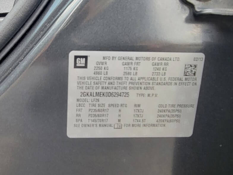 2013 GMC Terrain SLE-1