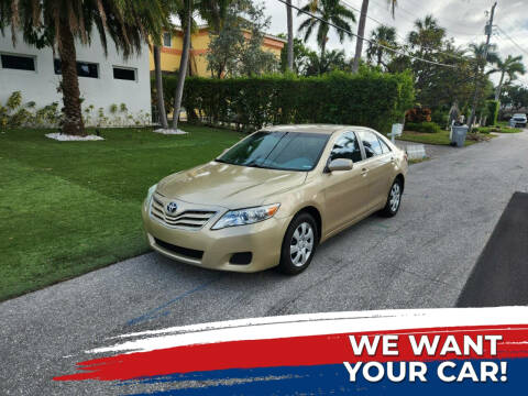 2010 Toyota Camry for sale at Clean Florida Cars in Pompano Beach FL