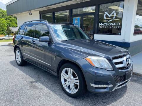 2013 Mercedes-Benz GLK for sale at MacDonald Motor Sales in High Point NC