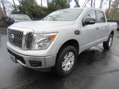 2017 Nissan Titan for sale at LULAY'S CAR CONNECTION in Salem OR