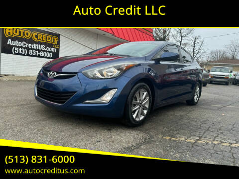 2016 Hyundai Elantra for sale at Auto Credit LLC in Milford OH