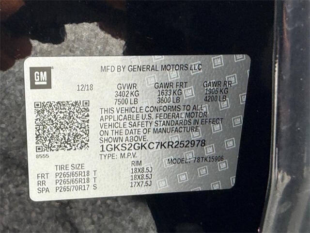 2019 GMC Yukon XL SLT