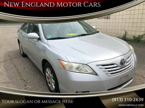 2007 Toyota Camry for sale at New England Motor Cars in Springfield MA