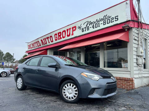 2016 Toyota Corolla for sale at Unlimited Auto Group of Marietta in Marietta GA