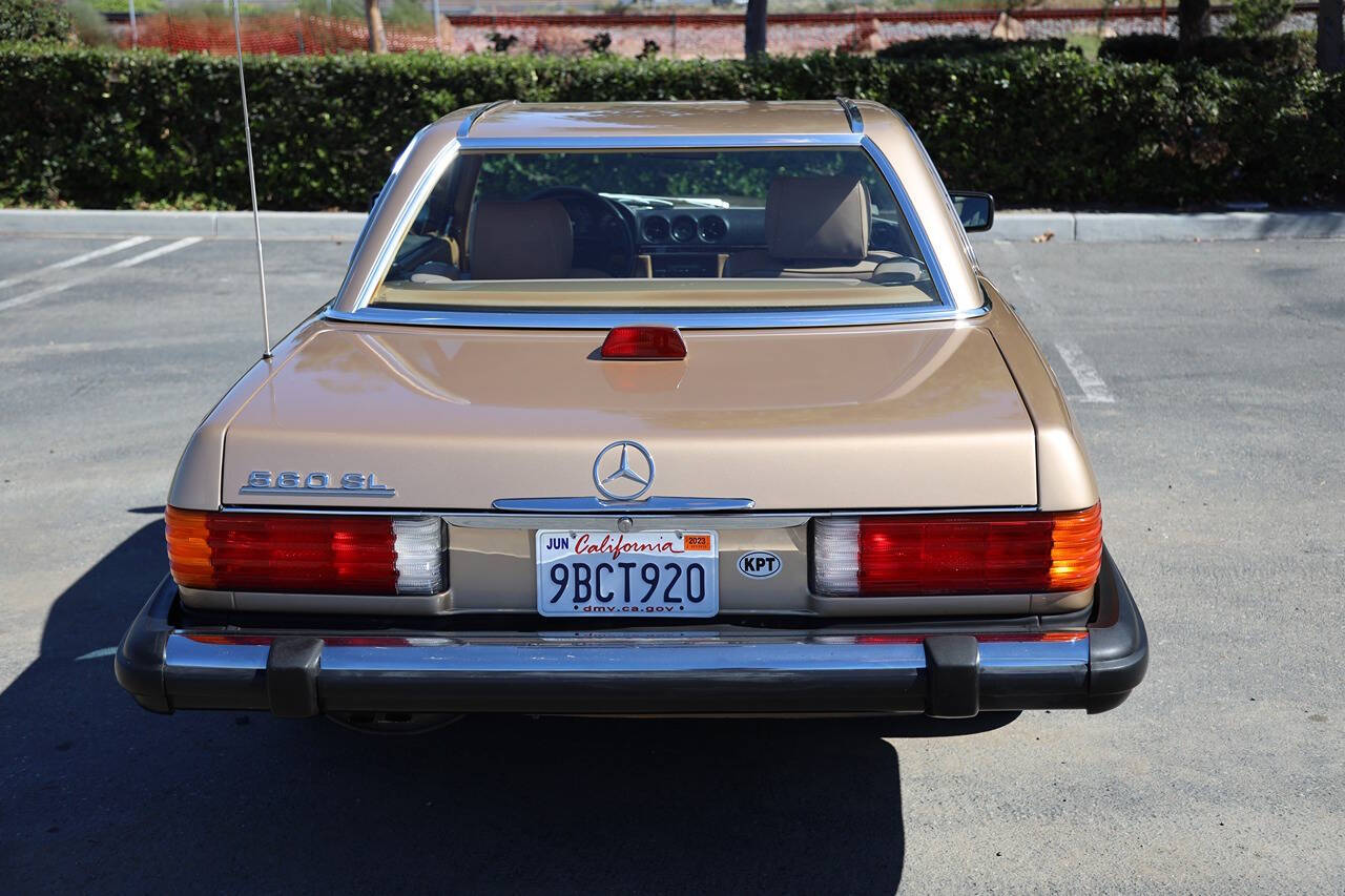 1986 Mercedes-Benz 560-Class for sale at DE AUTOS INC in San Juan Capistrano, CA