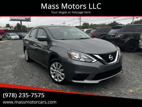 2016 Nissan Sentra for sale at Mass Motors LLC in Worcester MA