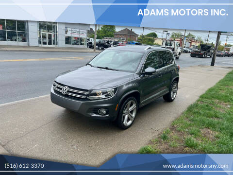 2016 Volkswagen Tiguan for sale at Adams Motors INC. in Inwood NY