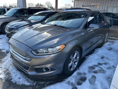 2014 Ford Fusion for sale at Lakeshore Auto Wholesalers in Amherst OH